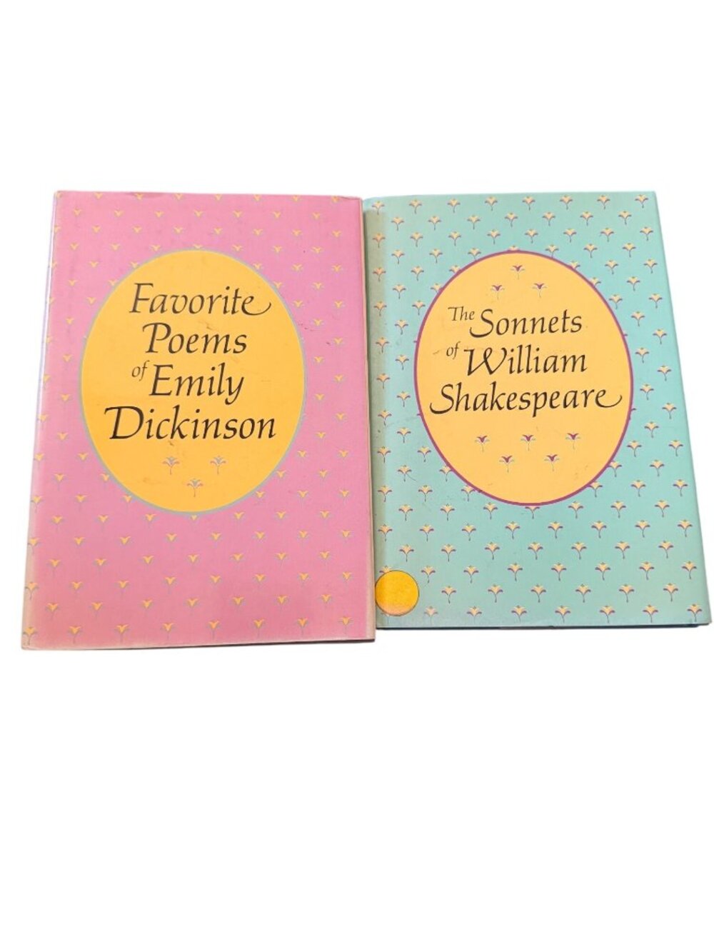 Favorite Poems Of Emily Dickinson & The Sonnets Of William Shakespeare Hardcover